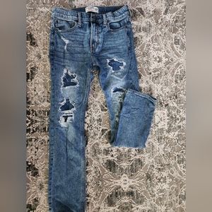Boys Abercrombie ripped jeans
